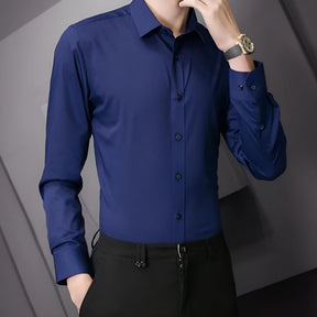 camisa-social-azul-marinho